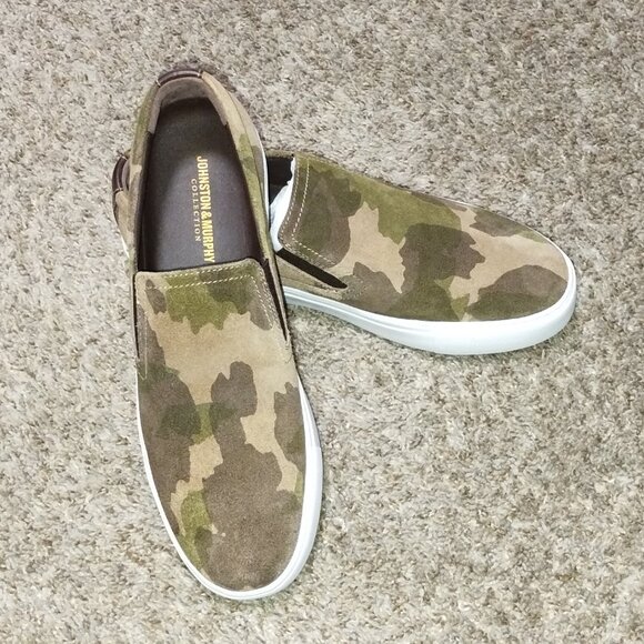 Men\'s Johnston & Murphy Anson Slip- Camouflage Shoes Size US 10.5 M. NWOB. main image 12